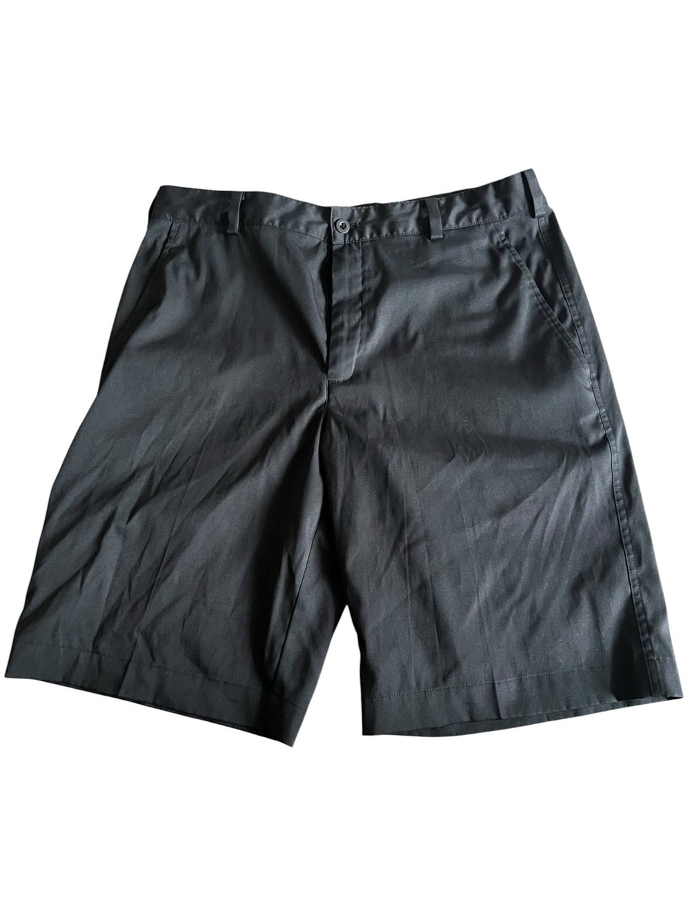 Nike Golf Mens Sz: 32 Shorts Chino Dark Gray Dri-Fit Casual Pockets (114)